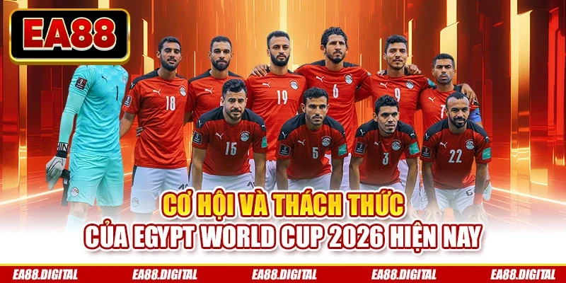 Cơ hội và thách thức của Egypt World Cup 2026 hiện nay