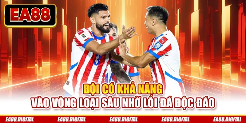Đội có khả năng vào vòng loại sâu nhờ lối đá độc đáo